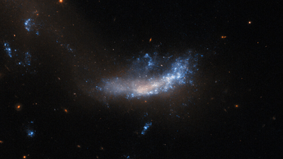Hubble Telescope reveals galaxy that hosted a supernova 2.5 billion times brighter than the sun (photo)