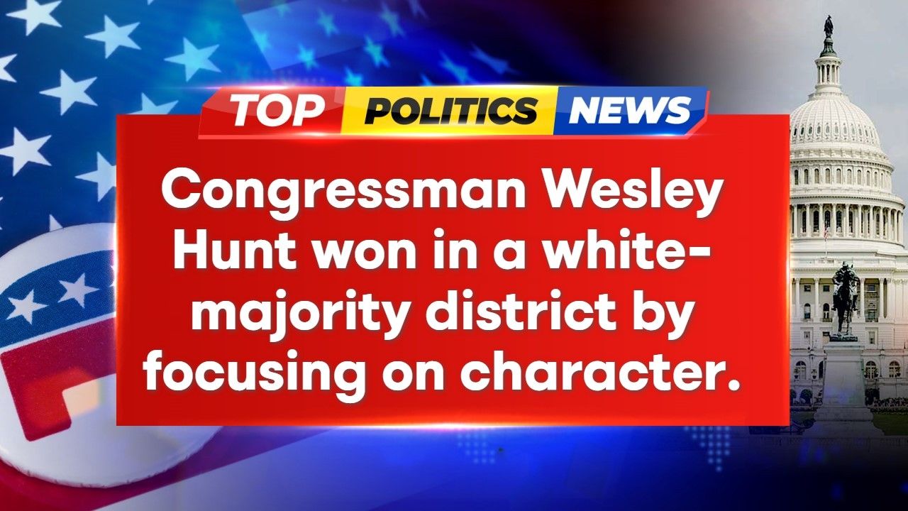 Congressman Wesley Hunt Defends Free Speech Rejects…