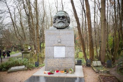 £25,000 for a burial plot next to Karl Marx? The philosopher would turn in his grave