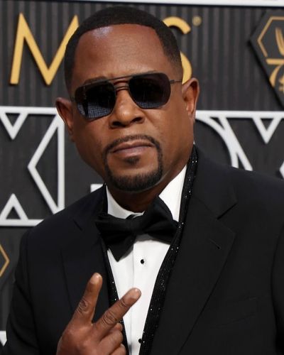 The Cool and Stylish Martin Lawrence in Black Tuxedo