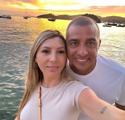 Capturing adorable moments with David Trezeguet and his wife