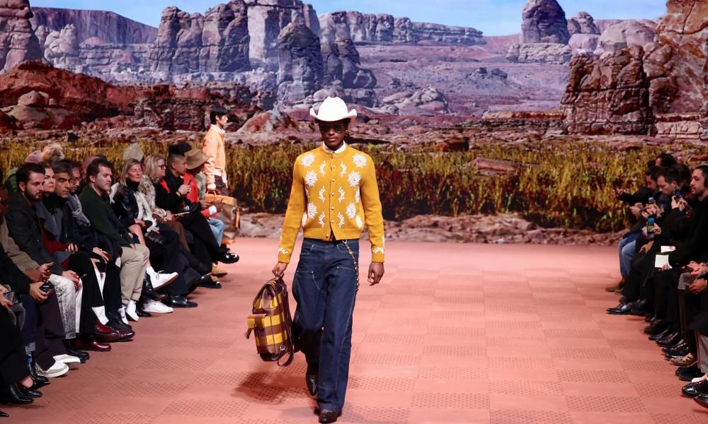 Pharrell Williams showcases American western for Louis…