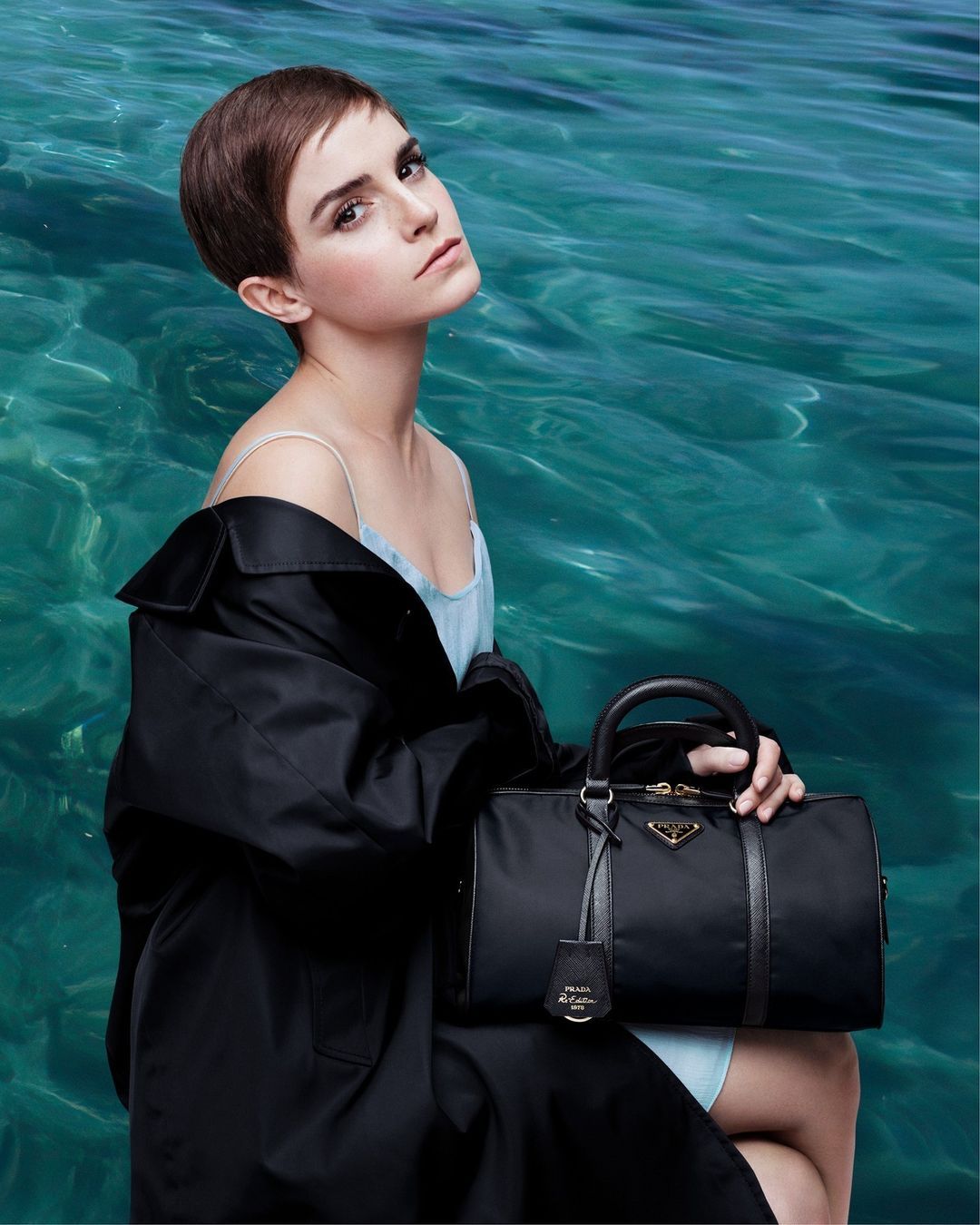 Emma Watson Supports Prada's Sustainability Mission…
