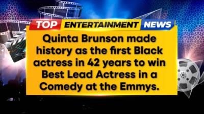 Quinta Brunson Makes History at Emmys, Dress Choice Sparks Controversy