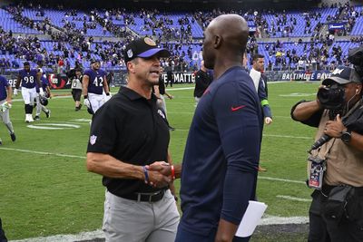Texans HC DeMeco Ryans sees growth from Ravens since Week 1 match