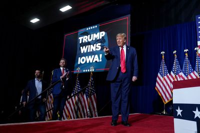 Why Trump's Iowa win was underwhelming