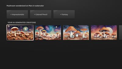 Amazon is bringing AI-generated art to Fire TV users