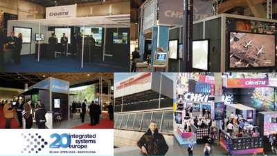 Christie on 20 Years of Exhibiting at ISE