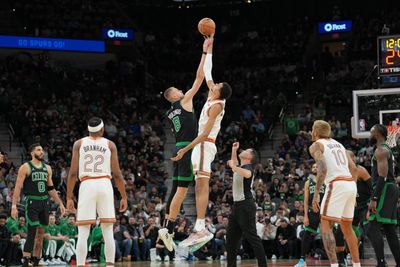 Victor Wembanyama, Nikola Jokic come to TD Garden to face the Boston Celtics