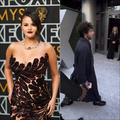 Wait—Did Selena Gomez's Boyfriend Benny Blanco Get Escorted Off the Red Carpet at the Emmys?