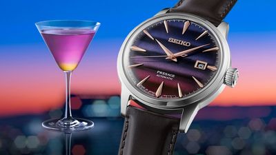 Limited edition Seiko Cocktail Time Star Bar models add a touch of pink