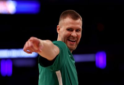 Boston’s Kristaps Porzingis — mixed martial arts fan?