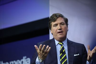 Carlson says VP is part of "master race"