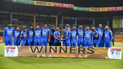 Watch: Virat Kohli's funny entry for victory photo after India swept Afghanistan 3-0 in T20I series