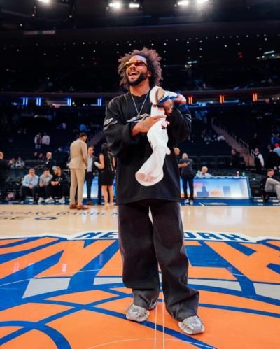 Marcelo Vieira and Wife Experience Thrilling Basketball Game at MSG