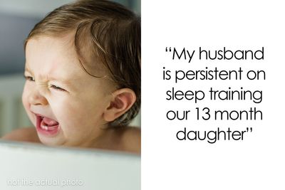 Wife Wonders If She Should Call The Police After Seeing How Her Husband Sleep Trains Their Baby