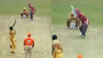 Watch: Sachin Tendulkar becomes Muttiah Muralitharan's first-ball wicket as legends return to play