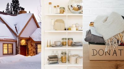 Things to do on a snow day to organize your home – 4 ways to make being shut in productive