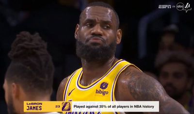 LeBron James was as surprised as fans were over this unreal stat about the longevity of his NBA career