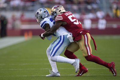 49ers playoff injury report: LB Dre Greenlaw questionable