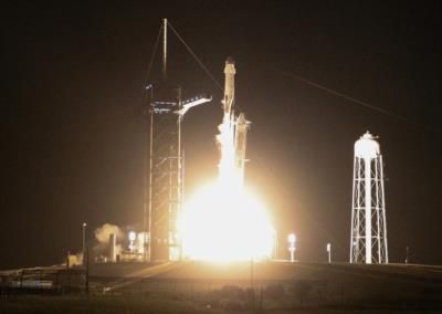 SpaceX successfully launches European crew with former ISS commander onboard