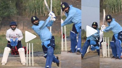 'Hard work always pays off...': Mohammed Shami showcases batting prowess in nets - WATCH