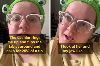 Woman Leaves Store Flabbergasted After Being Asked To Tip 25%