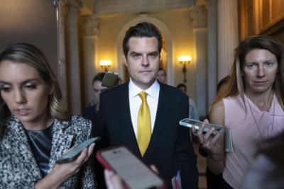 Matt Gaetz criticizes Speaker Johnson's handling of government shutdown
