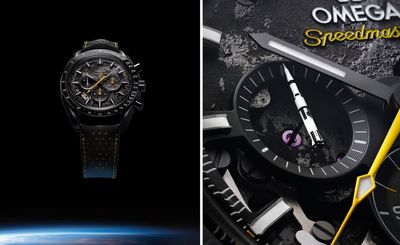 Omega explores the dark side of the moon with a stellar new watch