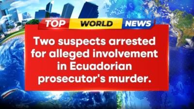 Two arrests made in Ecuador prosecutor murder investigation