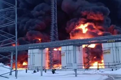 Kyiv Claims New Attack On Oil Depot In Russia