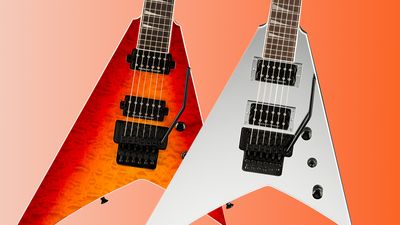“Engineered for blazing guitar work”: Jackson brings its Randy Rhoads model to the mid-priced Pro Plus series, with some electrifying finishes