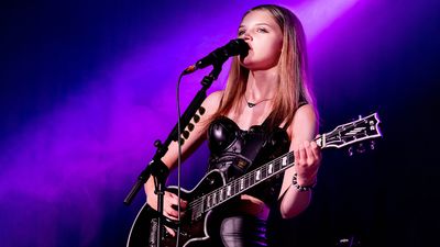“Guitar was harder than I thought, but things clicked once I learned Sweet Child O’ Mine… my teacher thought I’d want to learn Taylor Swift!” With help from Bumblefoot and Tracii Guns, Sierra Levesque, 18, stakes a claim as the future of rock ’n’ roll