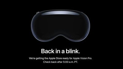 Apple Store goes down ahead of Vision Pro pre-orders