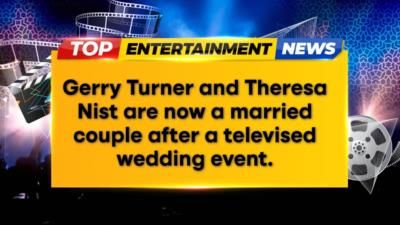 Newlyweds Gerry Turner and Theresa Nist enjoy diner date