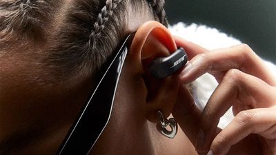 Kith for Bose Ultra Open Earbuds clip onto your ears like a fashion accessory