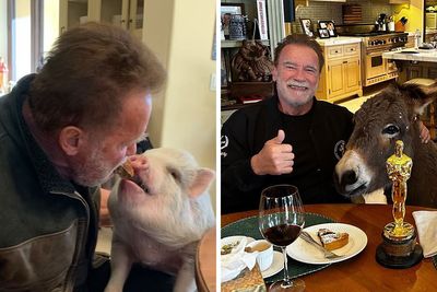 From Lulu The Donkey To Schnelly The Pig: Meet Arnold Schwarzenegger’s Pet Paradise