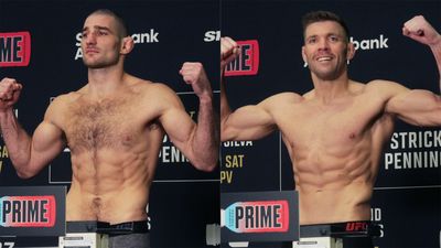 UFC 297 video: Sean Strickland, Dricus Du Plessis make weight for title fight headliner