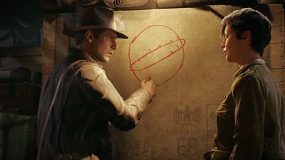 Todd Howard celebrates the Indiana Jones game he's spent years trying to make by stealing a golden idol from its developers