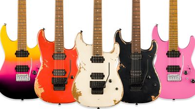 NAMM 2024: Charvel raises the (whammy) bar for its shredder-spec Pro-Mod series with super-hot Bubblegum Pink and Malibu Sunset colours and distressed nitro finishes