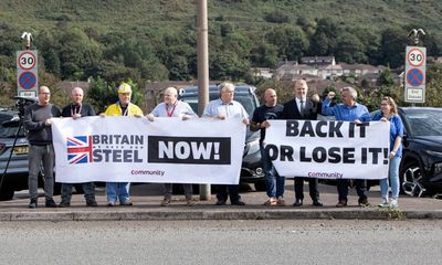 ‘It’s a betrayal’: Port Talbot anger over Tata Steel’s decision to close furnaces