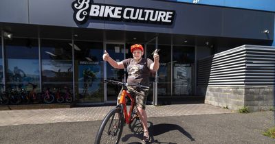 Jed's family couldn't afford to replace his stolen bike. One shop stepped up
