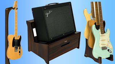 “A stylish and functional way to proudly display gear”: Fender seeks to elevate the humble guitar and amp stand with new line of “gear furniture”