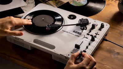 NAMM 2024: Korg is embracing ‘portablism’ with a new portable record player/looper inspired by the Vestax Handy Trax