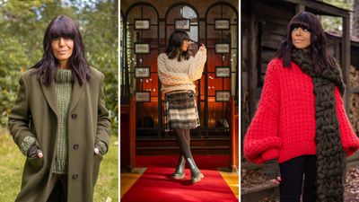 Where to shop Claudia Winkleman's cosy style in The Traitors - from Fair Isle knits to chunky Dr Martens