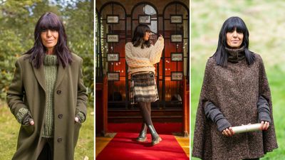 Where to shop Claudia Winkleman's cosy style in The Traitors - from Fair Isle knits to chunky Dr Martens