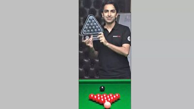 Advani pips Chadha to win NSCI Snooker title on debut