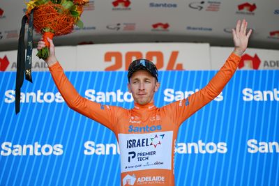 Stevie Williams 'over the moon' to be in lead at Tour Down Under ahead of 'tough' final stage