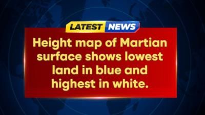 Water ice deposits discovered near equator on Mars' surface
