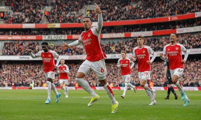 Gabriel heads Arsenal back to winning ways in thrashing of Crystal Palace